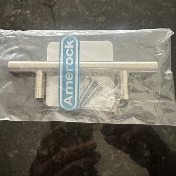 Lot of 18 NEW Amerock Cabinet Drawer Pull Bars Sterling Nickel 3” (5 in long) - Picture 3 of 7